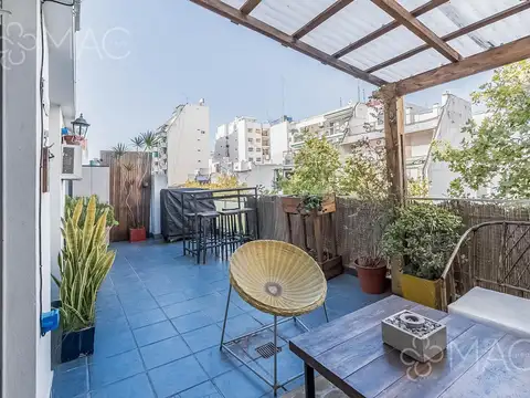 Departamento en Venta en Palermo con Terraza )