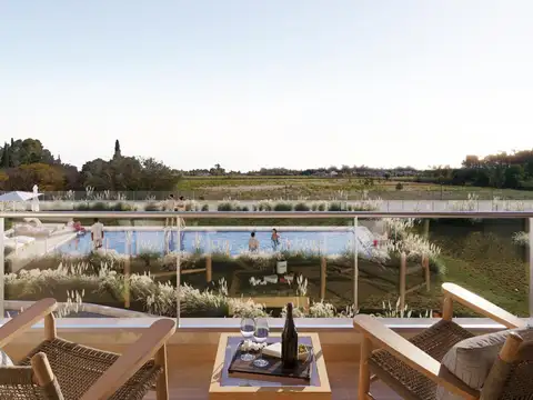 Departamento 3 ambientes con 2 baños