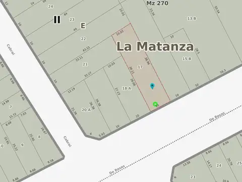 Juan M. de Rosas al 1000