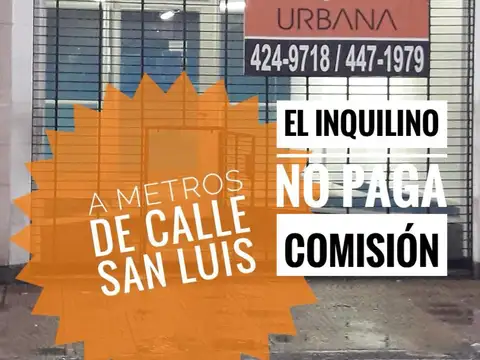 Local en alquiler con entrepiso - Calle San Luis