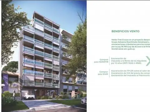 Departamento 2 ambientes con 1 baño