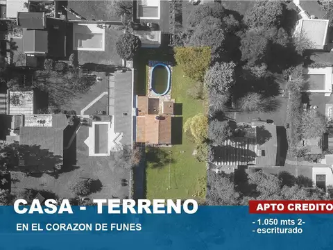VENTA DE DOS LOTES EN FUNES