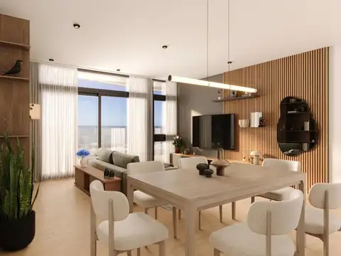 Departamento 3 ambientes con 2 baños