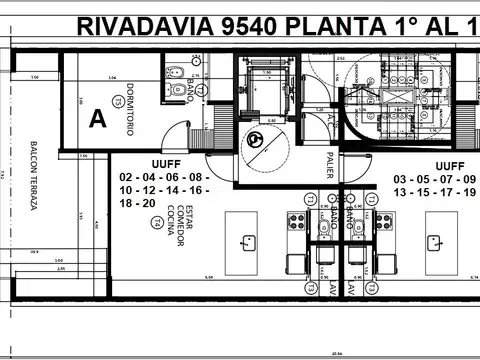 Departamento en Venta de Monoambiente