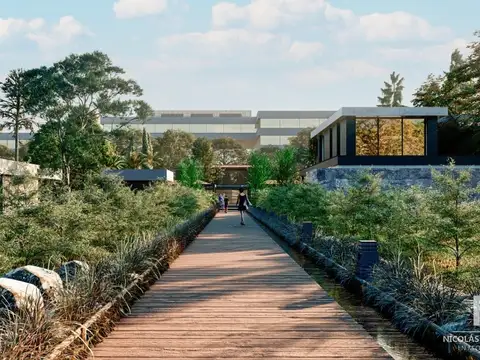 Terreno en venta en Barrio Privado a metros de Playa Brava.