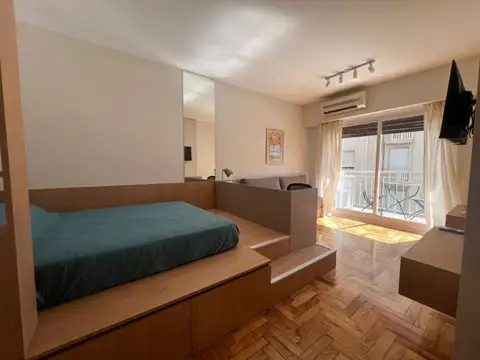 Departamento en Alquiler Temporario, Monoambiente, Balvanera