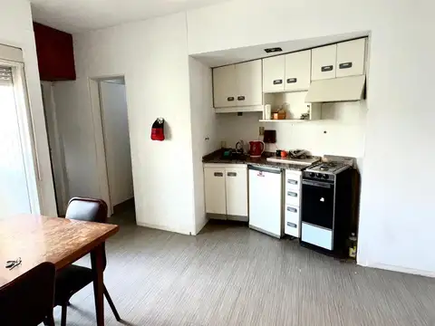 Departamento 2 ambientes con 1 baño