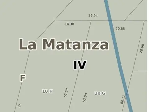 Terreno en Venta en Gregorio de Laferrere, USD 100.000