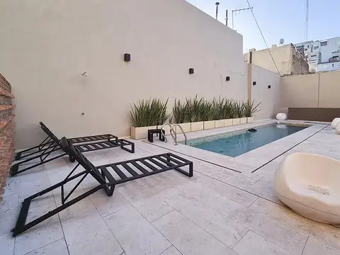 Monoambiente divisible con amenities en Constitución