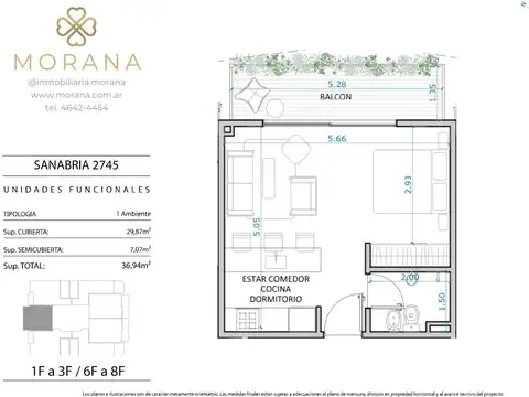 Departamento en Villa Devoto