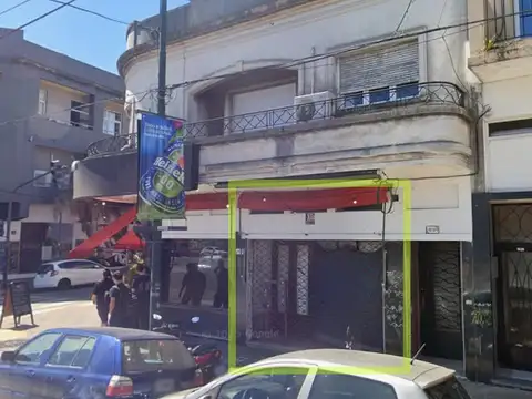 OPORTUNIDAD  INVERSIÓN COMERCIAL MARTÍNEZ | LOCAL 120 m² S/ AV. SANTA FE al 1600.  SIN EXPENSAS 