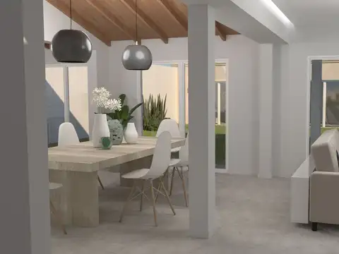 Casa 4 ambientes con 2 baños