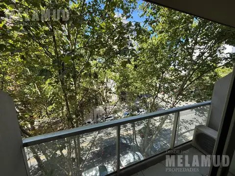 Monoambiente / ALQUILER / Parque Chas / Muy Luminoso c/ Balcón!
