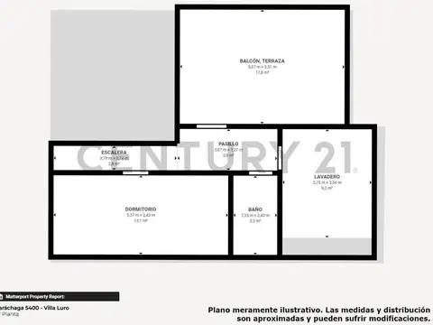 PH 4 ambientes en Villa Luro-113 mts -Sin expensas-Terraza propia con Parrilla-Apto Crédito