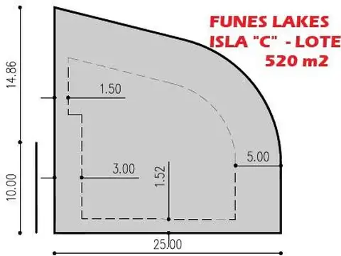 Funes Lakes. Isla C. Lote 57