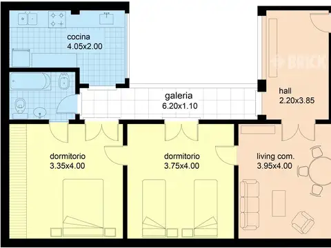 BARTOLOME MITRE AL 2600 1°