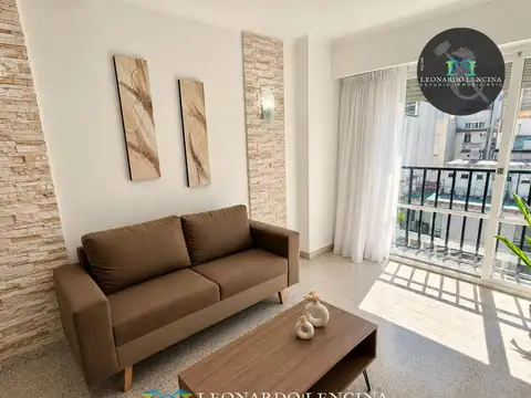 Departamento 2 ambientes con 2 baños