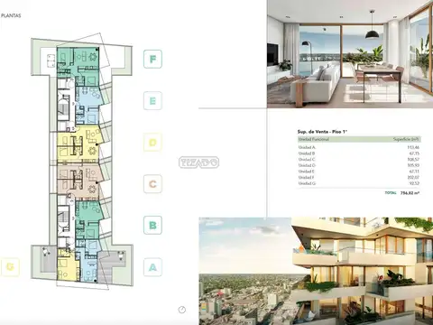 Departamento  en Venta ubicado en Vicente López, G.B.A. Zona Norte, Argentina