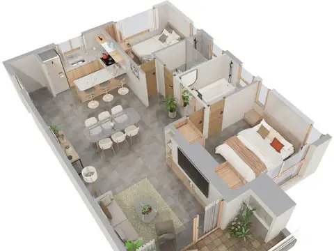 Departamento en Venta con 1 cocheras