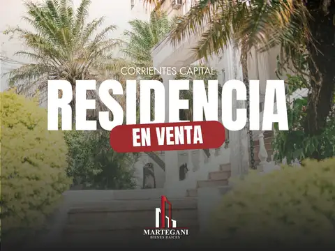 Venta Imponente Casa 6 Dorm. con Pileta y Jardín, Centro Histórico de Corrientes