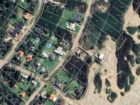 Terreno en Venta 21  mts Fondo