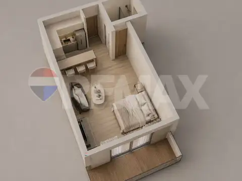 VENTA MONOAMBIENTE DE POZO EN TIGRE CENTRO