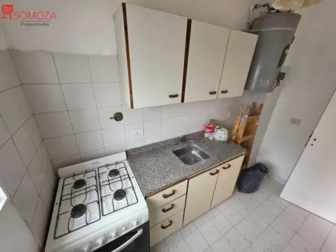 Departamento 2 ambientes con 1 baño