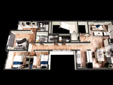 Departamento en Venta de 4 ambientes