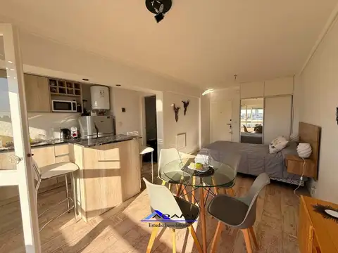 Excelente departamento de 1 ambiente en Mar del Plata