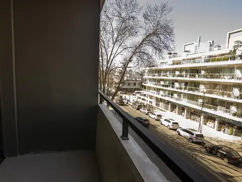 1 dormitorio con mucha luz en un edificio a estrenar en Villa Urquiza