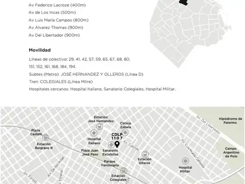 Departamento en Venta de 1 dormitorio