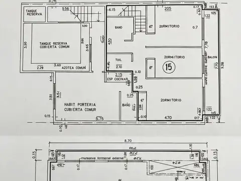 Departamento en Venta de 4 ambientes