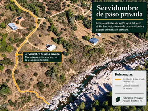 VENTA LOTE SAN CLEMENTE ACCESO RIO SAN JOSE