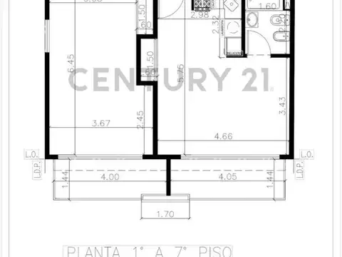 Departamento en Venta en Caballito Norte, USD 95.700