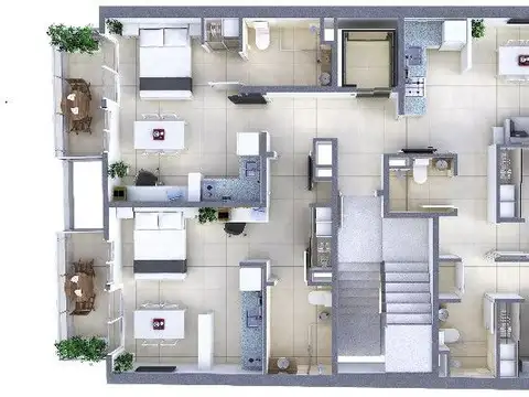 Lavalleja 500, Piso 1