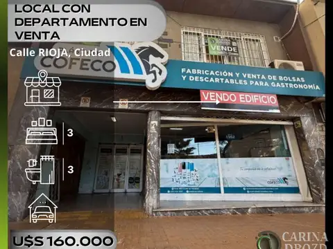 Local comercial en venta ubicado en 4.ª Sección Área Fundacional