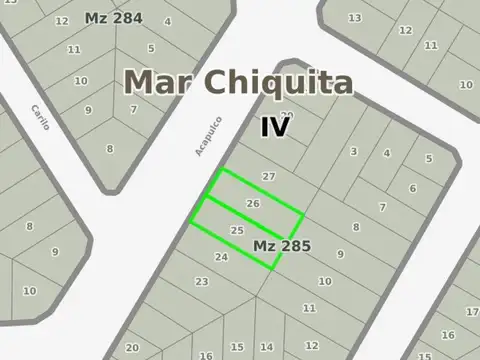 Avenida Acapulco e/ Del Arroyo y Málaga
