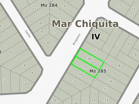 Avenida Acapulco e/ Del Arroyo y Málaga