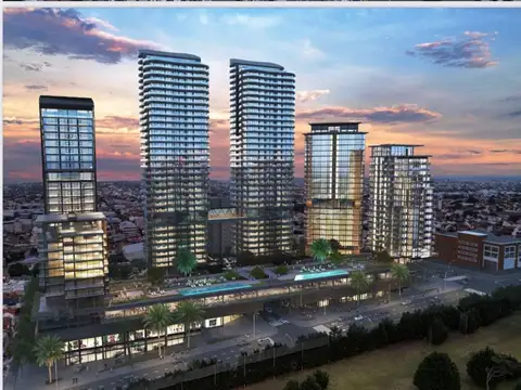 Depto 2 ambientes en poza  DAD (Distrito Arte y Diseño)