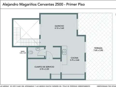 Depto Tipo Casa en Venta en Paternal, USD 167.000