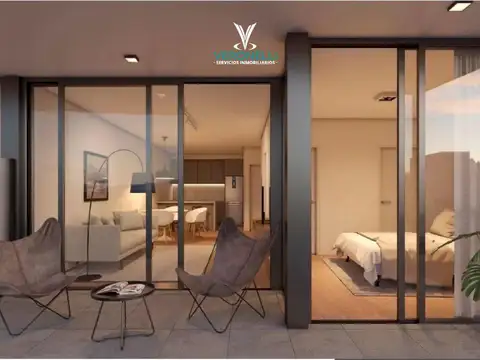 Departamento en Palermo a estrenar de dos ambientes con amenities