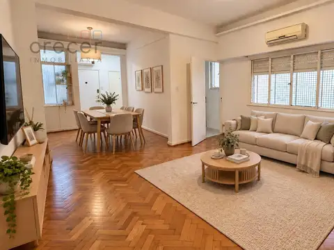 Venta Semipiso departamento 4 ambientes con baulera mas dependencia refaccionado en Recoleta