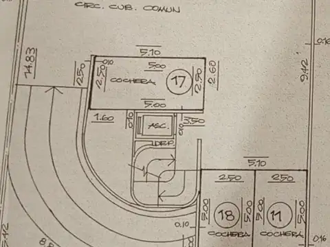 Cochera en Venta Fija