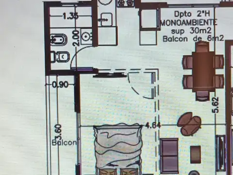 MONOAMBIENTE CON COCHERA APTO PROFESIONAL