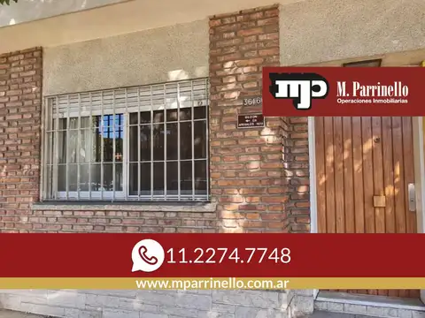 Casa tipo PH 5 amb. reciclada con gran jardín, terraza, cochera y entrada independiente-En Venta