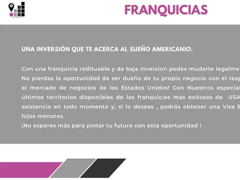 Franquicias De Negocios Exitosos Miami 3900