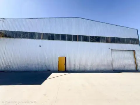 ALQUILER NAVE INDUSTRIAL 1000 metros CON SEGURIDAD ZONA SUR