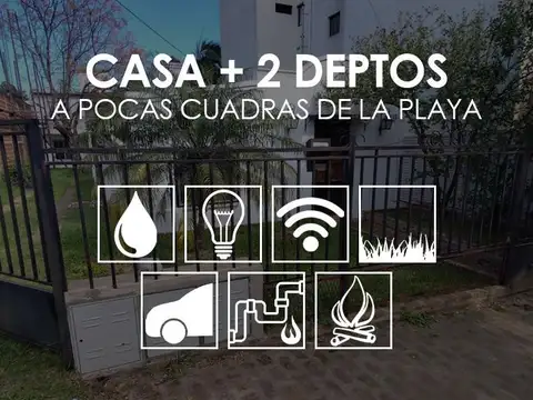 Casa + 2 Deptos en Colón