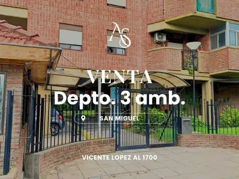 Departamento en San Miguel