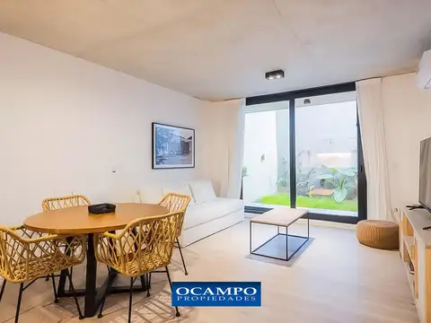 Venta Departamento 2 ambientes en PB | toilette | con Jardín y cocina equipada en Nuñez